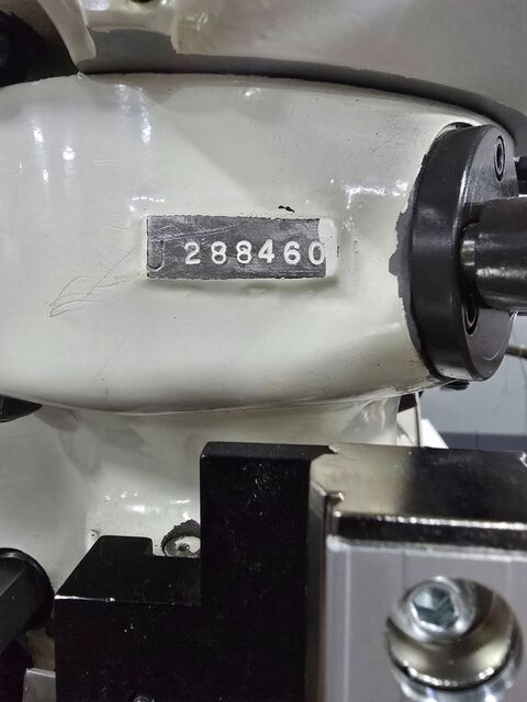 Bridgeport #EZ-Trak-SX, vertical mill, 9" x48"tbl., 2 HP, 33.5"X, 12" Y, 5" Z, 60-4200 RPM, Kurt power draw - Image 7