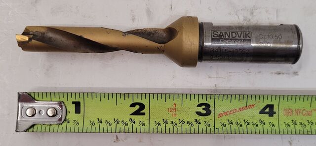 Sandvik R411.5-10552D P20 - 10.5mm Indexable Drill - Image 1