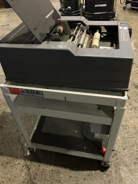 Advent Label Applicator Co. #465, label applicator with standing cart - Image 3