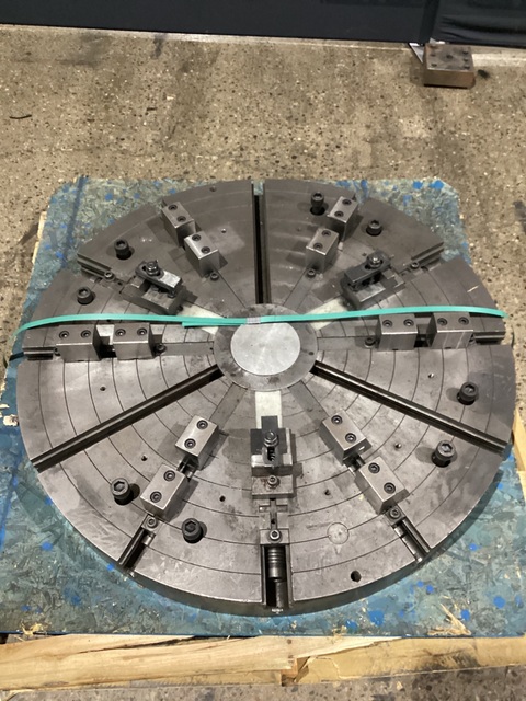 42" Generic 6-jaw lathe chuck - Image 1