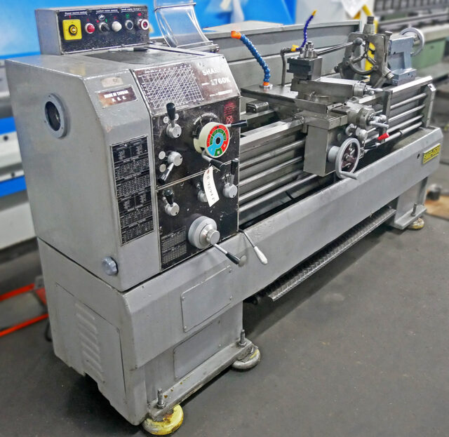 17"/26" x 60" Sharp #1760K, Gap Bed Lathe, 11" swing over cross slide, 2" spindle bore, 50-1800 RPM, D1-6 - Image 2