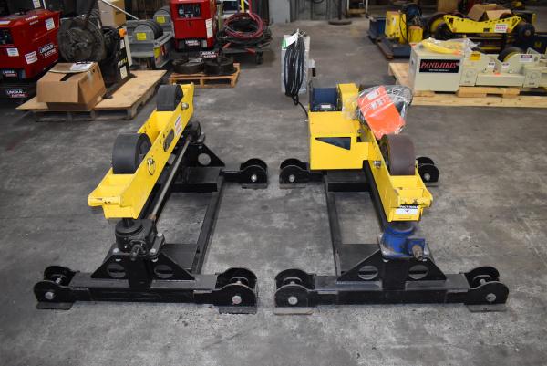 8 Ton, LJ Welding #SHD-800A / SHD-850, turning rolls, 16000 lb. - Image 2