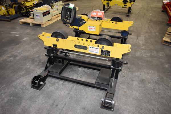 8 Ton, LJ Welding #SHD-800A / SHD-850, turning rolls, 16000 lb. - Image 3