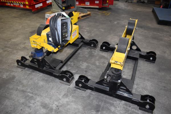 8 Ton, LJ Welding #SHD-800A / SHD-850, turning rolls, 16000 lb. - Image 4