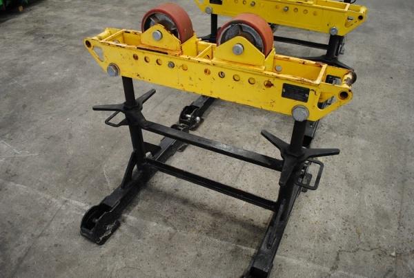 4 Ton, LJ Welding #HD2L-100, pipe rolls, 2"-36" pipe diameter, 28"-40" height range - Image 4
