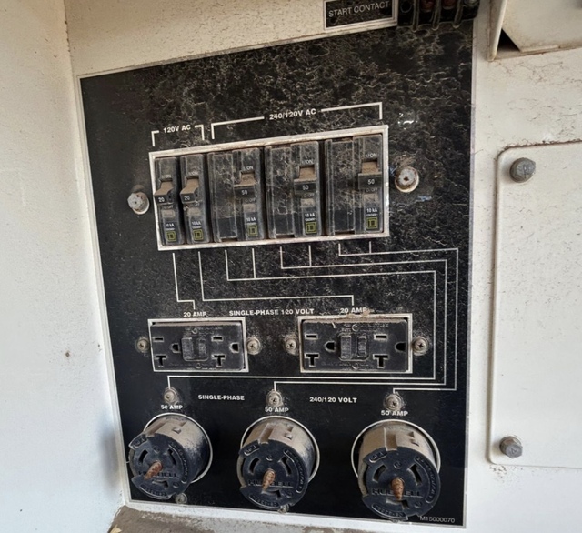 120 KW Multiquip #DCA150SSJU4F, diesel generator, sound attenuated enclosure, Tier 4 Final, 2017 - Image 3