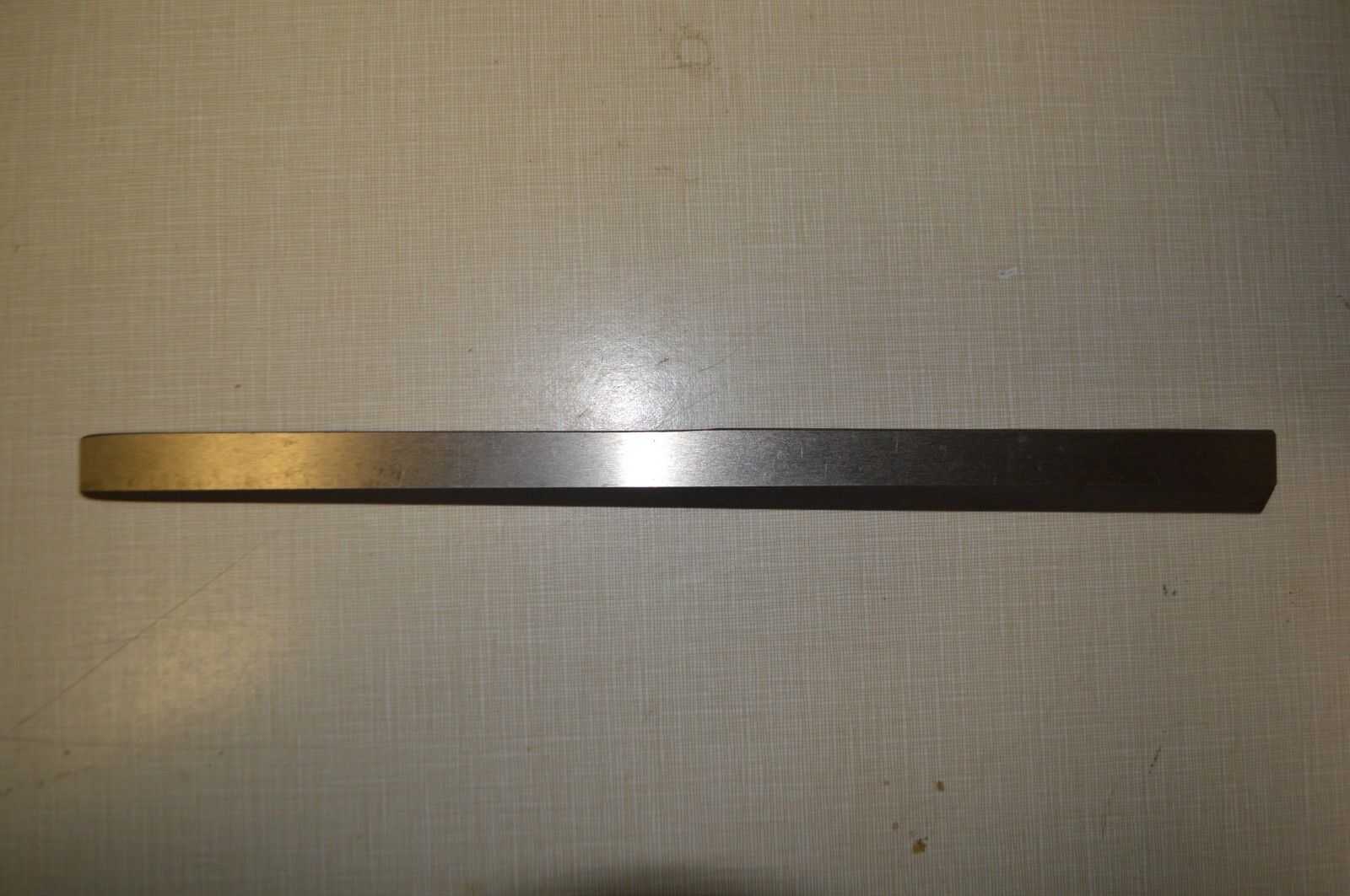 #41617-1 Top slide gib strip, unused - Image 1