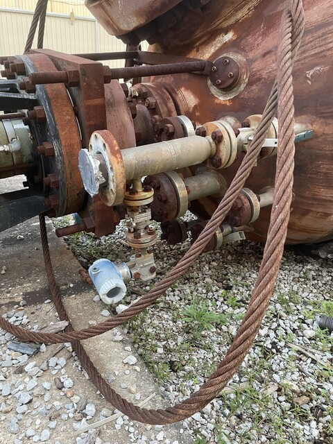 640 gallon Nooter Inconel Reactor, 5' ID x 4' 5"length - Image 4