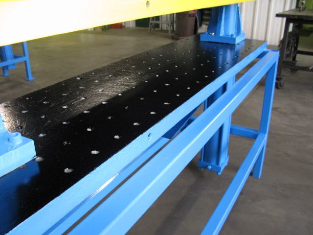 17 Ton, 53" x 18", down-act, 34" daylight, 24" stroke, (2) 5" bore cylinders, rated to 1400 psi, #2187 - Image 2