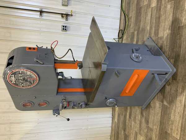 16" x 10" DoAll #1612-1, vertical band saw, 24" x 24" table, 122" blade, 1 HP, blade welder - Image 1