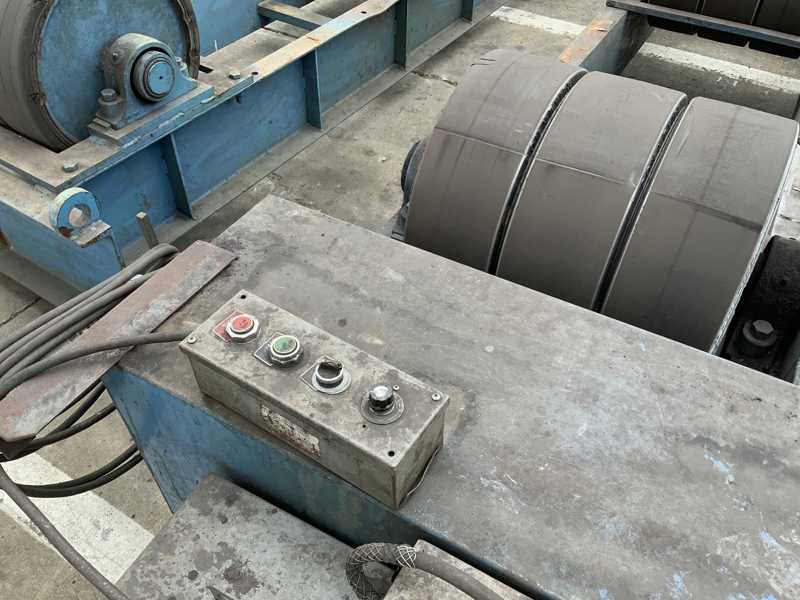 90 Ton, Joe Fuller #JFRD-90/JFRI-90, tank turning rolls, 180000 lb., 20-1/2"wheel diameter, 3 HP, 1999 - Image 7