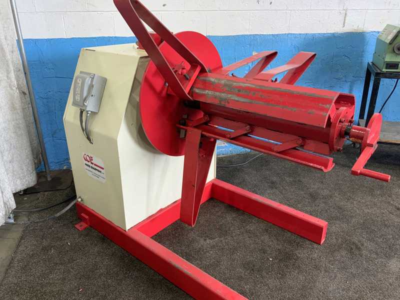 6000 lb. Coe Press Equipment #CPR-6030, motorized coil reel, 30" width, 60" outside dimensions, 16"-20" ID, 3 - Image 3