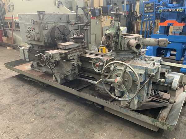 No. 3A Warner & Swasey, M3500, turret lathe, 24-1/2"swing, 3-jaw 21" chuck, 50 HP, adjustbale tool holder - Image 5