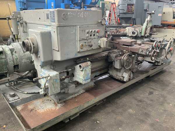 No. 3A Warner & Swasey, M3500, turret lathe, 24-1/2"swing, 3-jaw 21" chuck, 50 HP, adjustbale tool holder - Image 6
