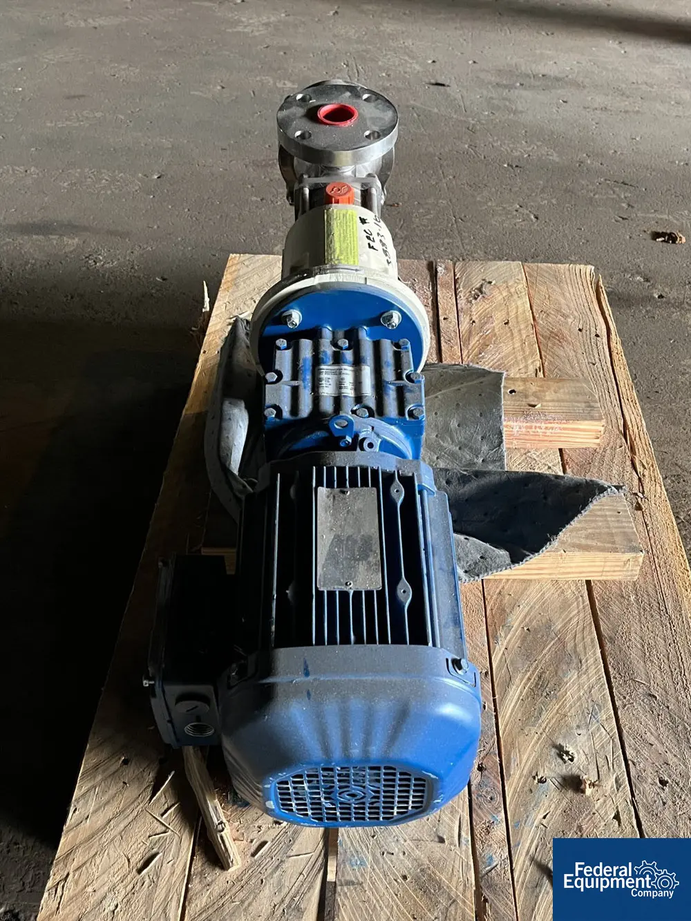 1.5" Mouvex #2PSLC1-2-3, Eccentric Disc Pump, Trans316Ti, 2 HP, 230/460 V., Stainless Steel - Image 5
