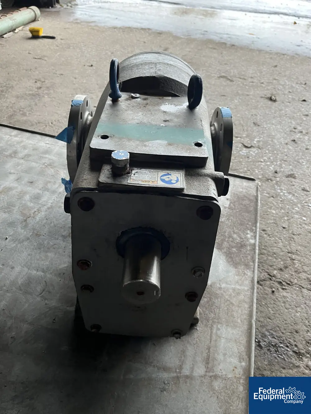 Waukesha #5070, Rotary Lobe Pump Head, Stainless Steel, 4" in/out, 2004 - Image 5