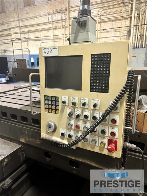5" Giddings & Lewis #PC-50, CNC Horizontal Boring Mill, Table Type, 120" X, 72" Y, 36" Z, 70" width Travel - Image 5