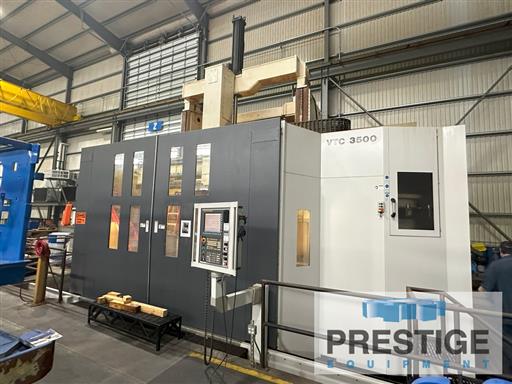 Giddings & Lewis #VTC-3500, CNC Vertical Boring Mill, 140" Table diameter, 145.7" Swing, 137.8" Chuck, 100 - Image 1