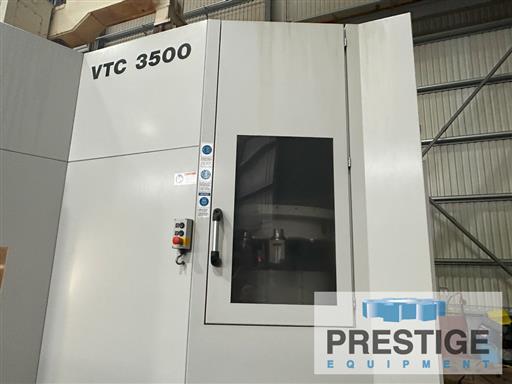 Giddings & Lewis #VTC-3500, CNC Vertical Boring Mill, 140" Table diameter, 145.7" Swing, 137.8" Chuck, 100 - Image 3
