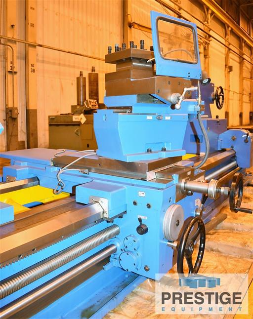 56.7" x 315" Tru-Turn #1440/8M, Lathe, 43.3" width Guide Way, 5.11" Bore, 49.2" diameter Face Plate, 40 HP - Image 3