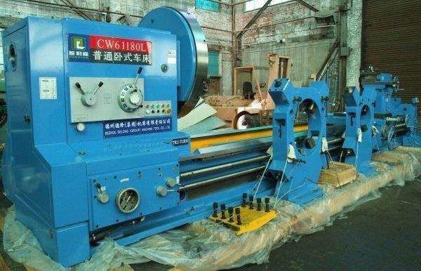 50.8" x 236.2" Tru-Turn #1290/6M, Manual Lathe, New, 43.3" width Guide Way, 5.12" Spindle Hole, 49.2" - Image 2