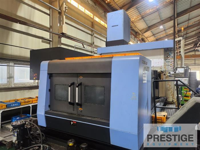 Daewoo Doosan #BM-1530M, CNC Bridge Type Vertical Machining Center, 118.1" X Travel, 59" Y Travel, 31.5" Z - Image 2