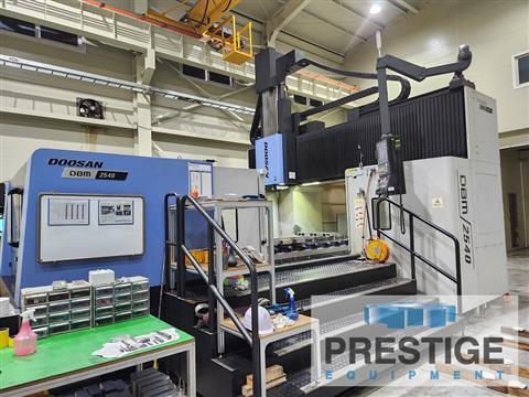 Daewoo Doosan #DBM-2540, CNC Double Column Machining Center, 167.3" X Travel, 118.1" Y Travel, 31.5" Z, 98.4" - Image 1