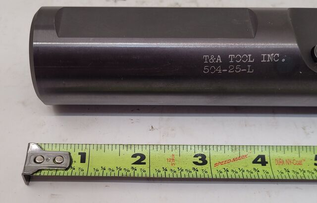 T & A Tool #504-25-L, boring bar, 6" OAL - Image 4