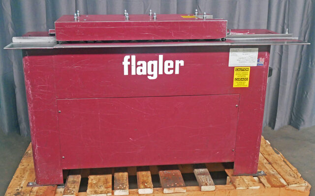Flagler #23-000, Hi-Speed Quadformer, 100 FPM, 2x extended shafts, 5 HP, double V belt drive - Image 1