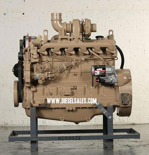 170 HP John Deere #6068TF150, Engine, rebuilt, warranty - Image 1