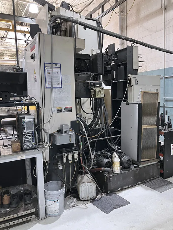 4.33" Toshiba #BTD-110-R16, horizontal boring mill table type, 38 automatic tool changer, 78.8"X, 59.1"Y, 57" - Image 1