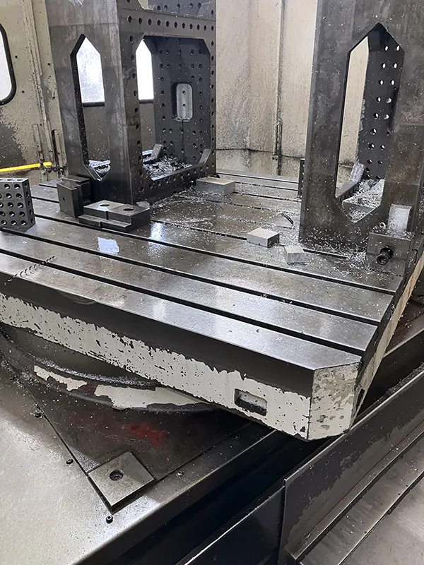 4.33" Toshiba #BTD-110-R16, horizontal boring mill table type, 38 automatic tool changer, 78.8"X, 59.1"Y, 57" - Image 5