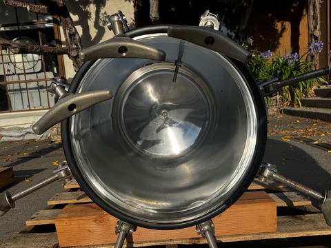 15 gallon Feldmeier, Stainless steel tank, single wall, 50 psi, 16" dia. x 18" straight side, 1994 - Image 5