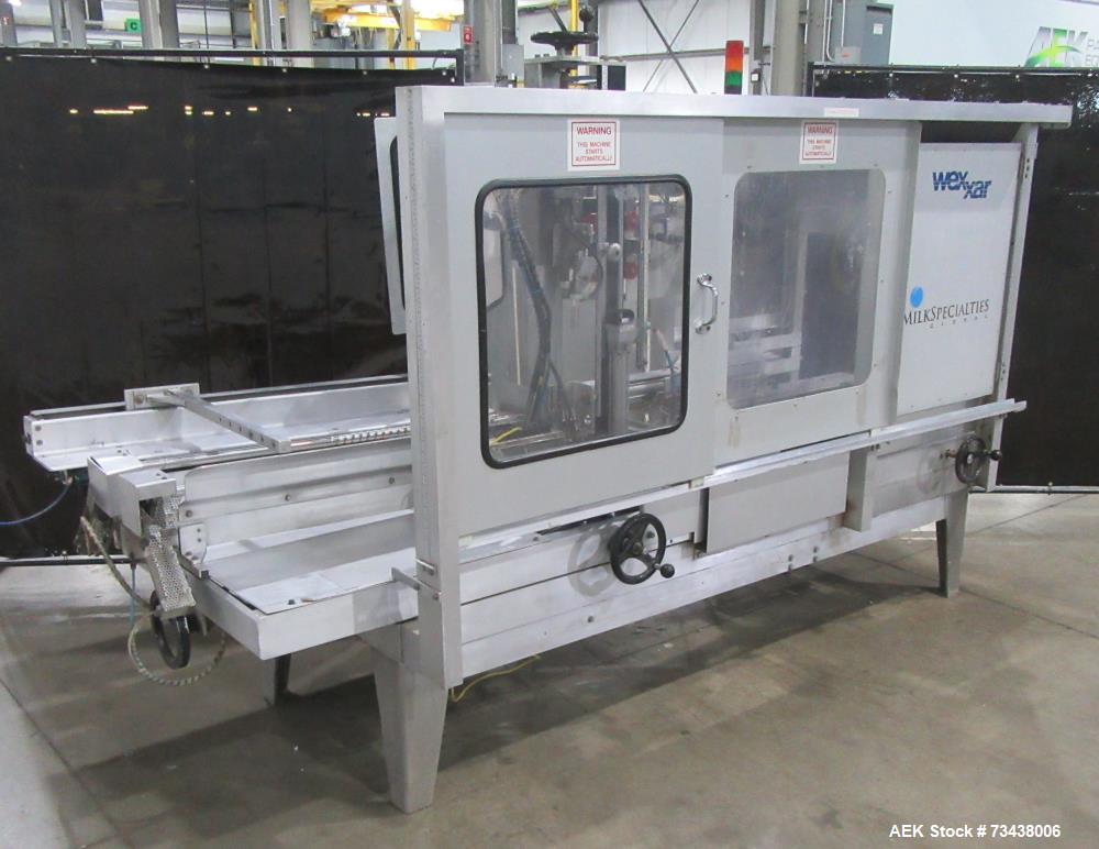 Wexxar #WFT-S, Automatic Case Former, 6-17" x 7-22" x 6-20", 2.5" tape head, AB Micrologix PLC - Image 4