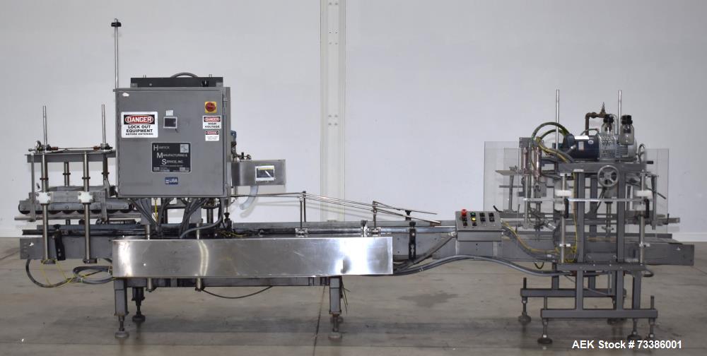 Hamrick #CS130, Glue Case Sealer & Lock-Tab Breaker, 25 CPM, Nordson ProBlue 7, 1 HP vacuum pump, AB PLC - Image 1
