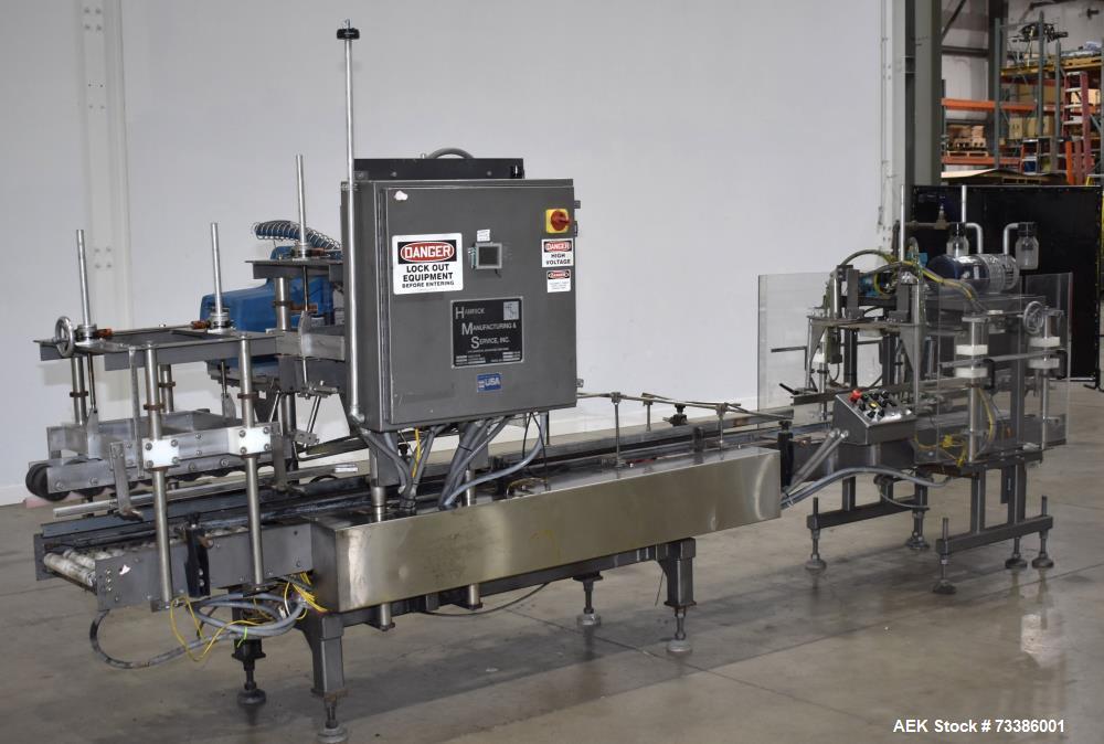 Hamrick #CS130, Glue Case Sealer & Lock-Tab Breaker, 25 CPM, Nordson ProBlue 7, 1 HP vacuum pump, AB PLC - Image 3