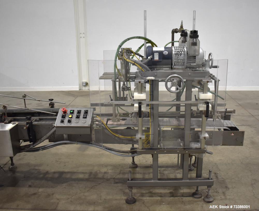 Hamrick #CS130, Glue Case Sealer & Lock-Tab Breaker, 25 CPM, Nordson ProBlue 7, 1 HP vacuum pump, AB PLC - Image 6