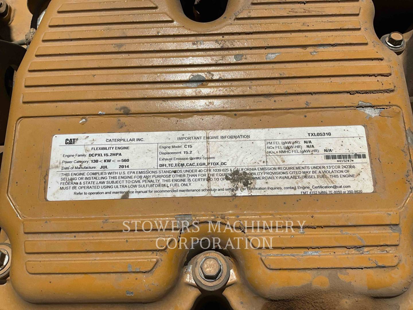 Caterpillar 740B, Articulated Truck, 11107 hours, S/N: T4R02915, 2014 - Image 8