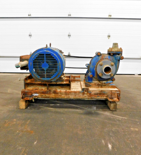 Warman #3/2AH, slurry pump, 40 HP motor, 1780 RPM, 460 V. - Image 1