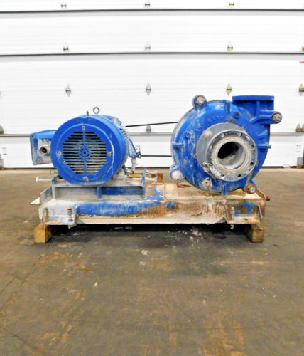 Warman #6/4AH, slurry pump, 60 HP motor, 1780 RPM, 460 V. - Image 1