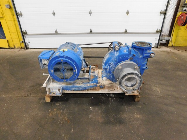 Warman #6/4AH, slurry pump, 60 HP motor, 1780 RPM, 460 V. - Image 2