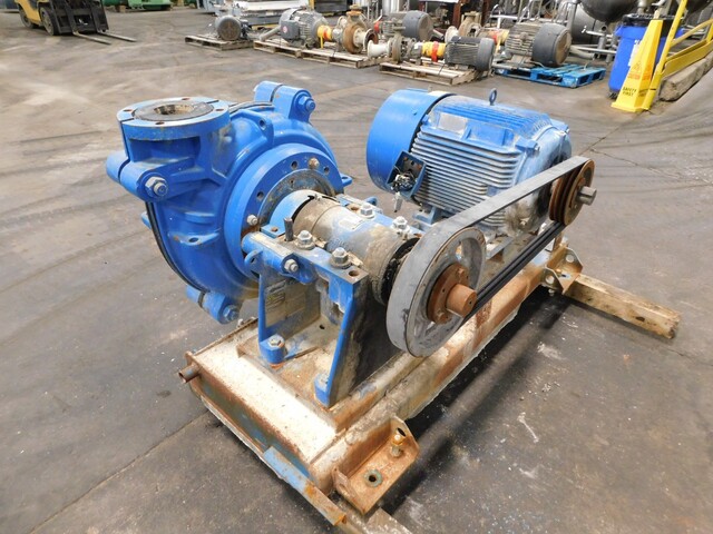 Warman #6/4AH, slurry pump, 60 HP motor, 1780 RPM, 460 V. - Image 8