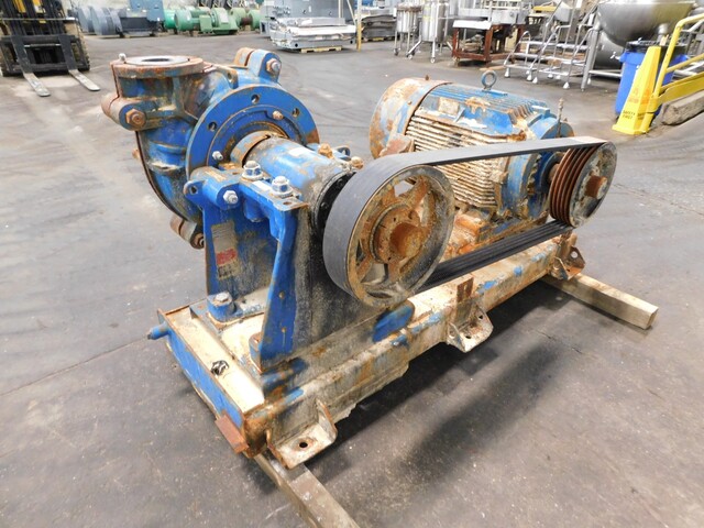 Warman #6/4AH, slurry pump, 150 HP motor, 1785 RPM, 460 V. - Image 7