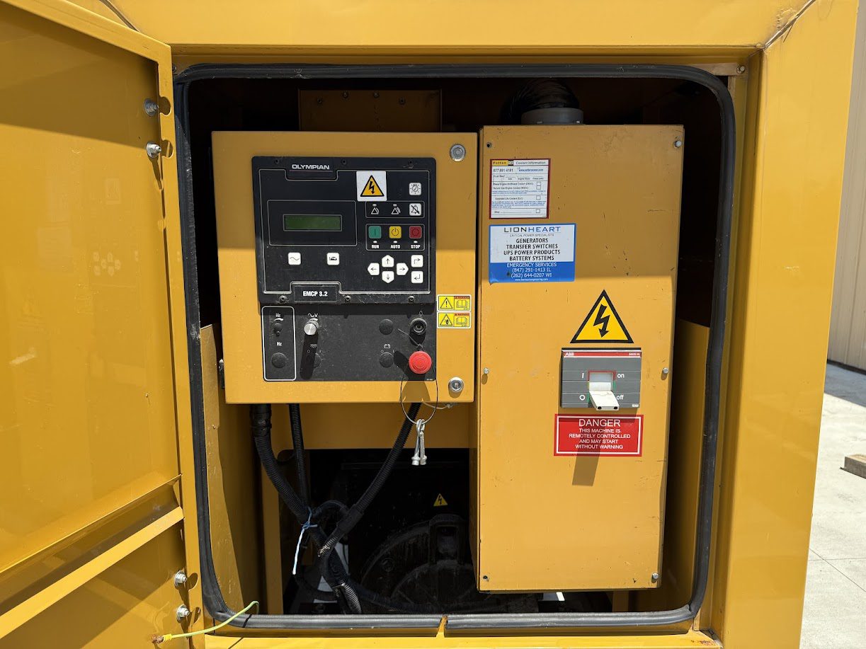 150 KW Olympian (Caterpillar) #G150G1, Natural gas generator set, 480 Volts, General Motors 8.1L V8 engine - Image 10