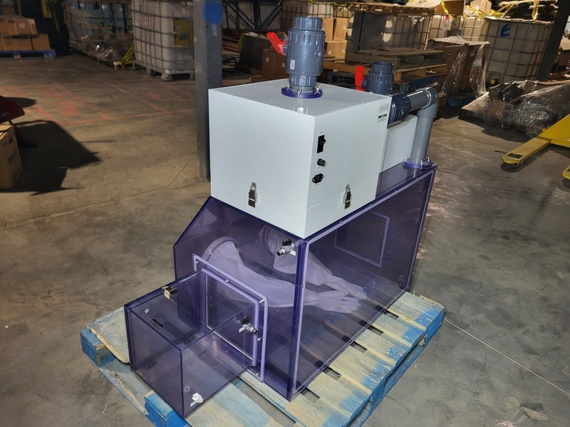 Semi-custom laboratory glove box, certified to: IEST-RP-CC-006.3, new surplus - Image 6