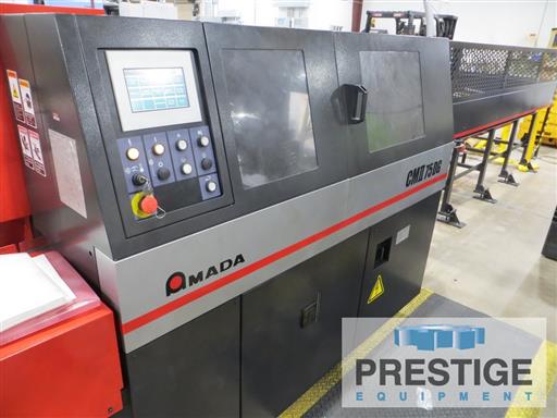 Amada #CMII75DG, carbide high speed circular saw, CNC controlled, Dyna Guide cutting head, coolant system - Image 1