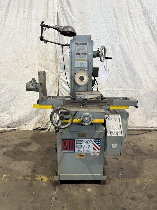 6" x 12" Parker Majestic #2Z, surface grinder, 7" x 5/8" x 1-1/4" wheel, 3600 RPM, 2 HP, 1999 - Image 1