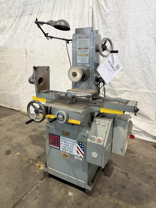 6" x 12" Parker Majestic #2Z, surface grinder, 7" x 5/8" x 1-1/4" wheel, 3600 RPM, 2 HP, 1999 - Image 3