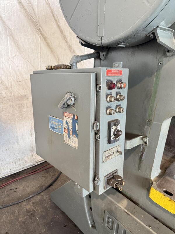45 Ton, Bliss #C-45, Back Gauge OBI press, 3" stroke, 12.25" Shut Height, 3" adj., 50 SPM, 29" x18" bed - Image 7