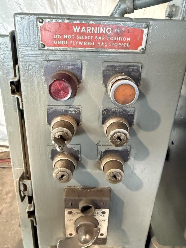 45 Ton, Bliss #C-45, Back Gauge OBI press, 3" stroke, 12.25" Shut Height, 3" adj., 50 SPM, 29" x18" bed - Image 8